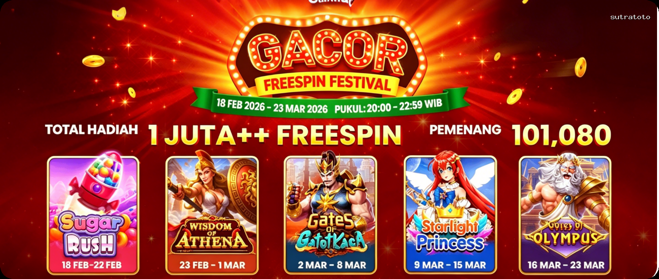 Login sutratoto Sekarang Bonus Melimpah